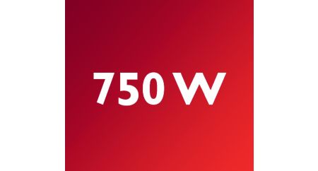High power for fast heating up