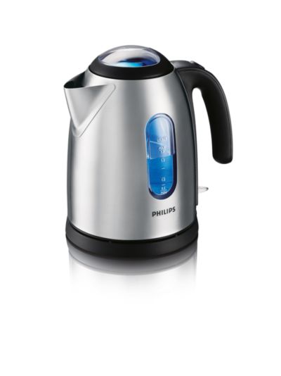 Kettle body illuminates once the kettle is switched on