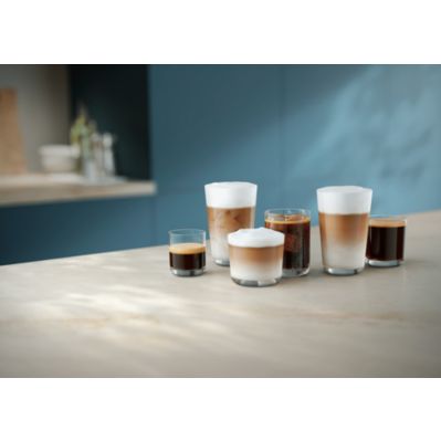 EP8757/20 - Silver, Silver Chrome, Espresso machine, LatteGo Pro, Rita, 8000 series, S8000, EP8757, Café Aromis
