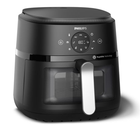 NA231/00 2000-serie Airfryer 6,2 l uit de 2000-serie (zilver)