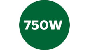 Motore da 750 W per lavorazioni impegnative