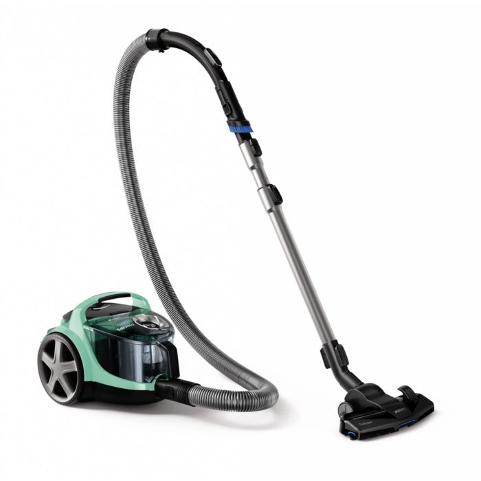 Full performance. Strong dust pick-up.