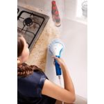 Always hygienically clean surfaces with steam