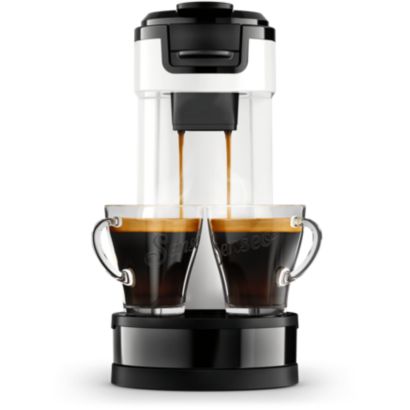 Caffè delizioso in due modi, con filtro o cialde