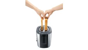 Extrawide slots to fit your bread, thick or thin