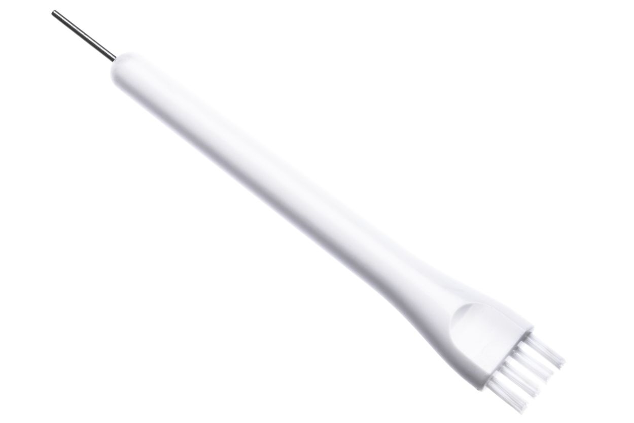 Pour changer de brossette de nettoyage.