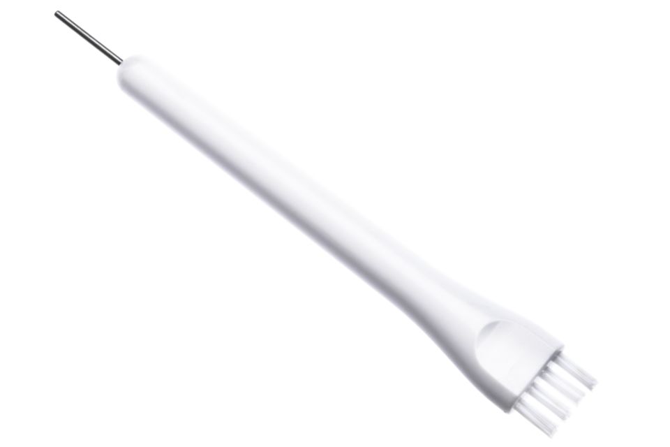 Pour changer de brossette de nettoyage.