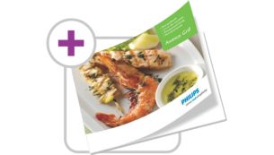 Livre de recettes inclus pour vous inspirer dans toutes vos préparations.