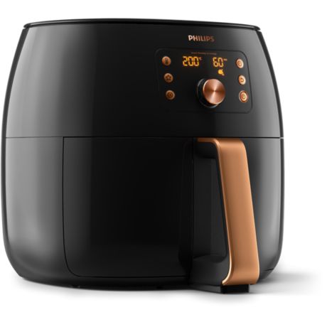 HD9867/90 Premium Smart Sensing XXL Airfryer 7,3L, ajuste durée de cuisson, température