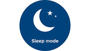 Im Schlafmodus besonders leise mit nur 33 dB