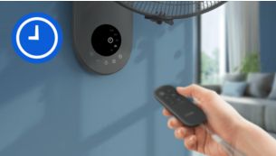 Built-in timer for peace of mind