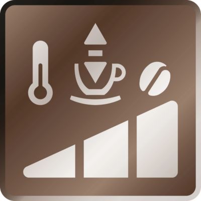 Save your favorite coffee settings