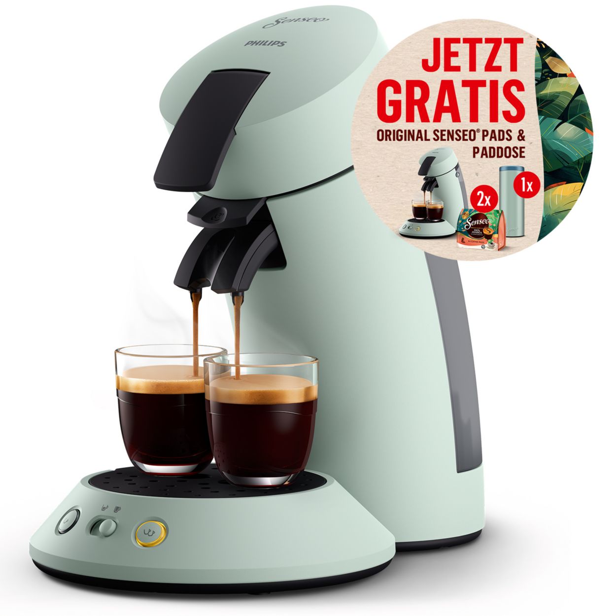 Köstlicher milder oder starker Kaffee – klassisch SENSEO®