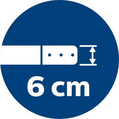 Design ultra-plat (6 cm) pour passer sous les meubles bas