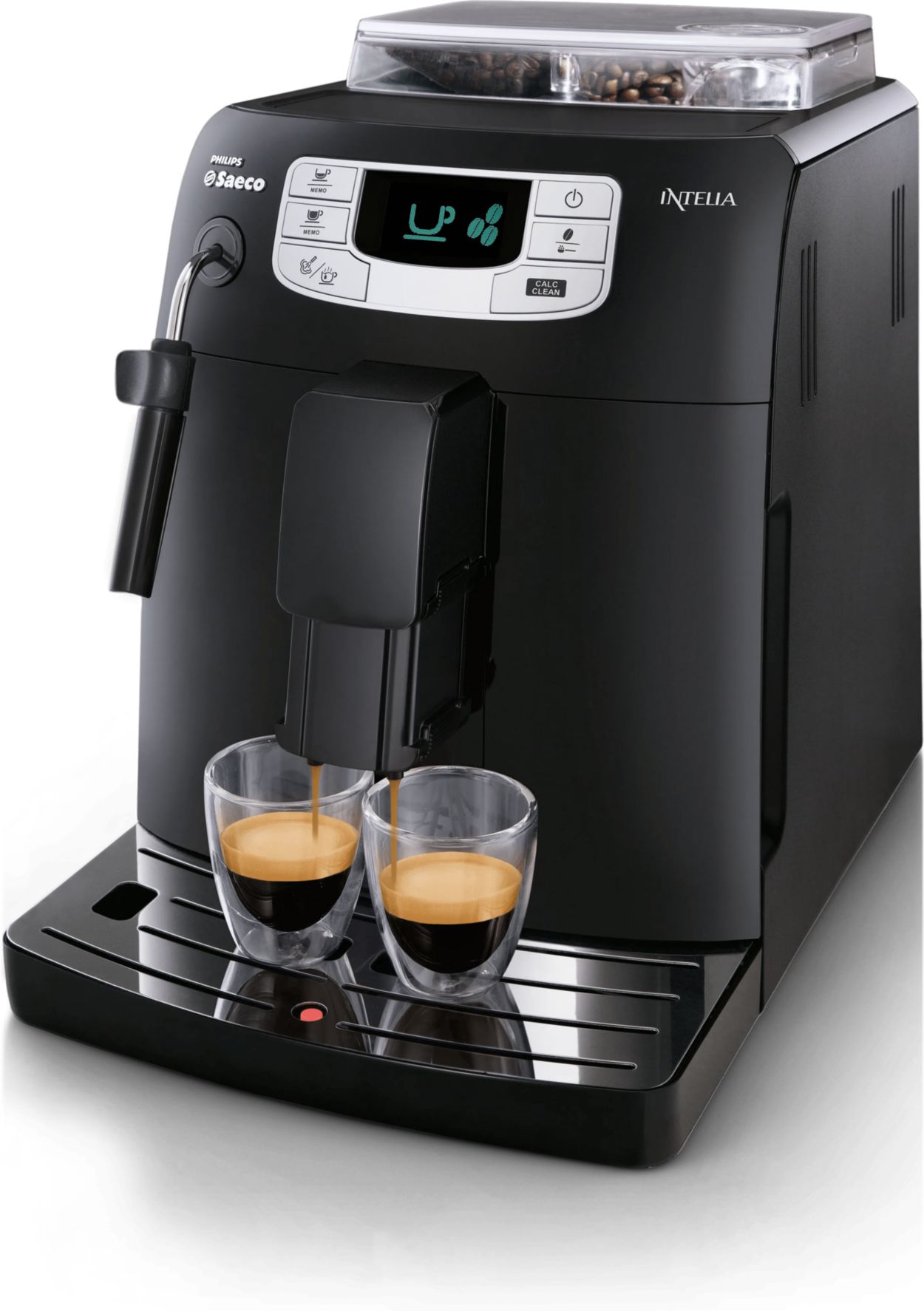 Caf&eacute; expresso e cappuccino com um s&oacute; toque