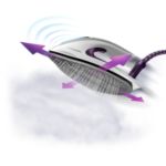 Vieda, automātiska tvaika padeve ātrākai un ērtākai gludināšanai