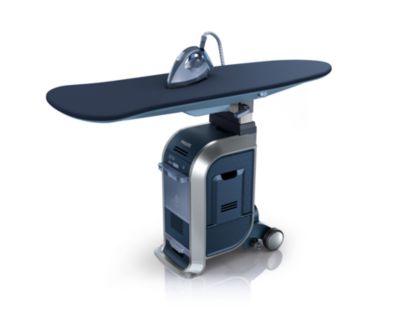WardrobeCare Integrated ironing board GC9940/05 | Philips