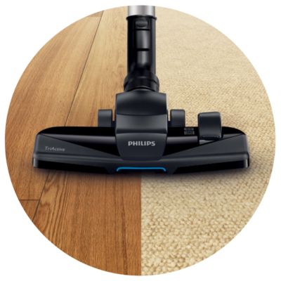 Nastavek TriActive pri čiščenju hkrati opravlja 3 naloge