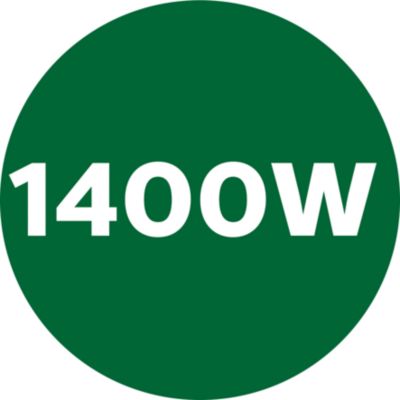 Powerful 1400 W motor for smoother blends