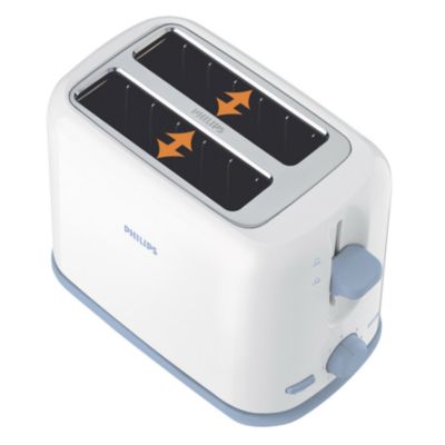 Ranuras grandes para diferentes tipos de pan