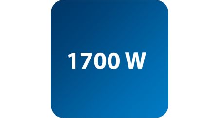 Мощность до 1700 Вт обеспечивает постоянную высокую подачу пара