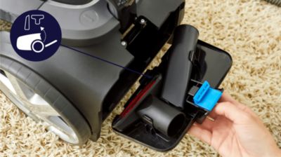 Accessori inclusi: facilmente riponibili e sempre a portata di mano