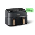 L'Airfryer Philips &agrave; Double Panier synchronise la cuisson de votre repas, pour que vos deux plats soient cuits &agrave; la perfection simultan&eacute;ment. 