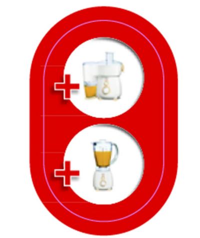 Juguera y licuadora todo en uno