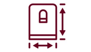 Diseñada para ofrecer la máxima capacidad con un tamaño compacto