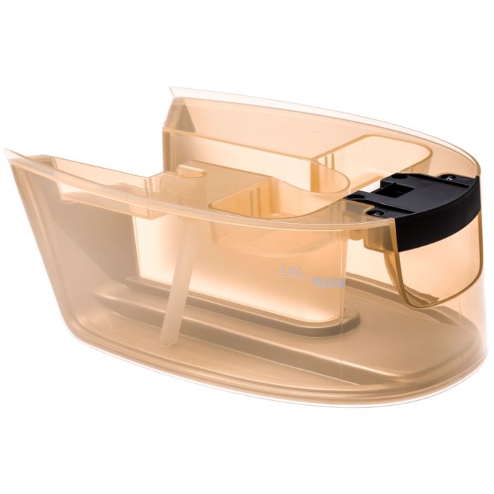 Stor aftagelig vandtank for perfekt pleje