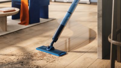 50% по-бързо изсъхване и безупречно почистване благодарение на подложките OneUp**