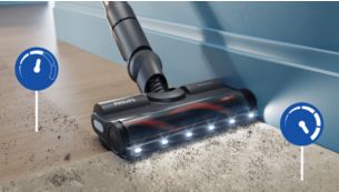 TriActive Smart LED-mundstykke genkender gulvtypen og tilpasser sig