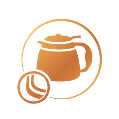 Termokande i rustfrit stål til 7 kopper filterkaffe