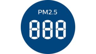 &Iacute;ndice PM&nbsp;2,5 en tiempo real e indicador de ICA de 4 colores