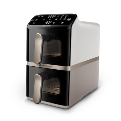 Philips Верт. Airfryer серия 4000, дв. кошница