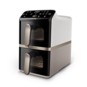 4000. sēr. vert. Airfryer ar 2 groziem 