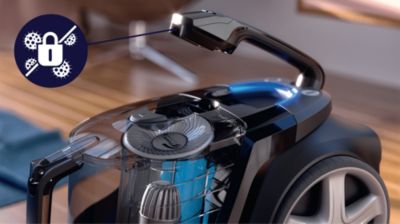 Allergy Lock zadržava prašinu unutra, za visoku razinu higijene