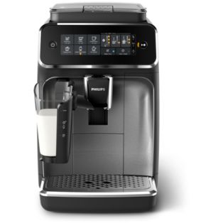 Machine expresso broyeur, 5 boissons, carafe LatteGo