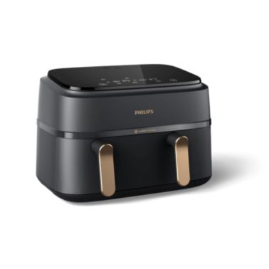 „Airfryer“ su dviem krepšeliais