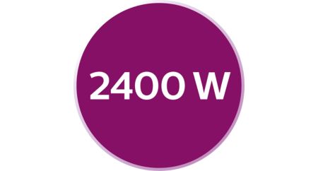 2400 W ile hızlı ısınma ve güçlü performans