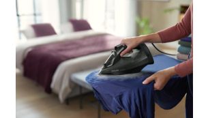 Drip-stop keeps garments spotless while ironing