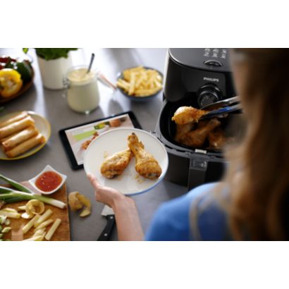 Great tasting fries with up to 80% less fat*
