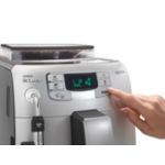 Expresso e leite vaporizado com um toque