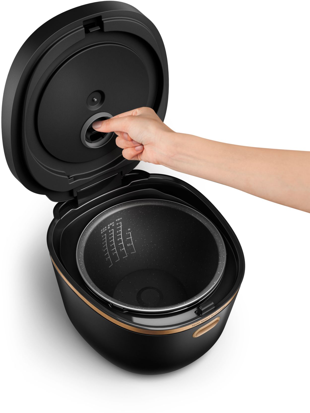 Philips rice cooker black sale