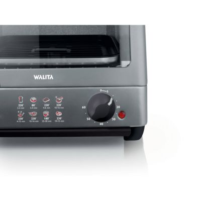 O timer de 45 minutos desliga o forno no final do tempo programado