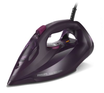Philips Philips 7000-serie HV-stoomstrijkijzer, Dark Purple Magic DST7061/30 aanbieding