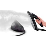 Triikraud, mis kohandab auru vastavalt triikimise kiirusele