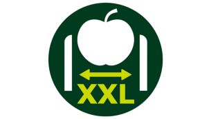 أنبوب تغذية بحجم XXL (&rlm;80 مم)
