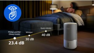 Sleep mode for ultra-quiet operation