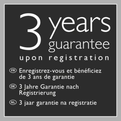 jamstvo od 3 godine nakon registracije